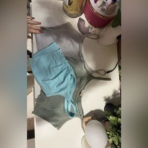 pack of three pacsun tanks, two brandy one pacsun